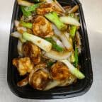 Best Shrimp Stir Fried with Ginger and Scallions in Plymouth, MA
